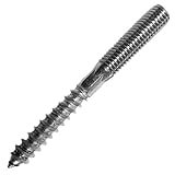 5 Stück Stockschrauben M8 aus Edelstahl(V2A) Länge 120mm