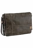 camel active Laos Herren Schultertasche Messenger Bag Groß Braun