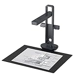 CZUR Aura Pro Tragbarer Buchscanner, 14 MP Dokumentscanner A3 Dokumentenkamera Schneller Scanner Intelligente Tischlampe Tischleuchte Visualiser OCR Kompatibel mit macOS Windows