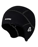 PLAUSO Fahrradmütze Fahrrad Helm Mütze Radmütze Unterziehmütze Herren/Damen Fahrrad Kappe Sportmütze Laufmütze Bike Warm Cap Winter Winddichte Wintermütze Atmungsaktiv Helmmütze