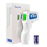 Berrcom Fieberthermometer Kontaktlos Infrarot Stirnthermometer für Babys Thermometer Digitales Stirnthermometer mit sofort Ablesung, Fieberalarm, LCD Anzeige, °F/℃ Schalter