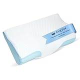 Derila Kühlender Kissenbezug sorgt für eine optimale Temperaturkontrolle Ihres Kissens für perfekten Schlaf. Hochweritiger, weißer Kissenbezug gewährleistet eine perfekte Passform