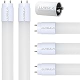 LUXULA 5er Pack LED Röhre 120cm - Kunststoff T8 G13-18W 2160lm - 4000K Neutralweiß - inkl. Starter-Brücke - Röhrenlampe Leuchstoffröhre Neonröhre