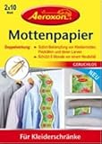 Aeroxon Mottenpapier 2x10 Blatt, 6 er Pack