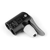 Pumpenkopf Fahrradpumpe, KLEHOPE Ersatz Fahrradpumpen Adapter, Schrader Ventil und Sclaverand Ventil, für Pumpe für Fahrräder und Motorräder