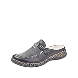 Rieker 46393, Damen Clogs, Schwarz (schwarz), 39 EU (6 UK)