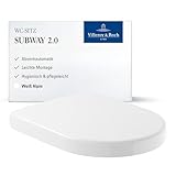 Villeroy & Boch WC-Sitz Subway 2.0 - Toilettendeckel Weiß...