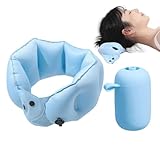 Aufblasbares Reisekissen – Kompaktes Luft-Reisekissen – U-förmige Unterstützung, Schlafen für Flüge, Rucksackreisen, Reisen, Straße, Sport, Outdoor, Zuhause, Flugzeug, Auto, Damen, Herren, Erwachsene