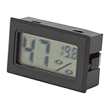 KIMISS Digitales Hygrometer-Thermometer für Zigarren-Humidor, Genaue Luftfeuchtigkeits- und Temperaturanzeige für den Innenbereich, Ideal für Zigarrenschränke, Reptilienbecken