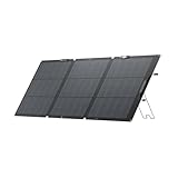 ECOFLOW 160W Solarpanels Faltbar Solarmodul für Delta & RIVER Serie Tragbare Powerstation, Photovoltaik Modul Solaranlage für Outdoor Garten Balkon Wohnwagen Camping