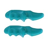 Anneome 2 Stück Ergonomische Daumen massagegeräte aus Robustem für Akupressur und Triggerpunktmassage Handliche Finger massageringe zur Schmerzlinderung und Entspannung für Frauen und