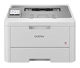 Brother HL-L8230CDW Professioneller und kompakter Farb-LED-Drucker mit WLAN (30 Seiten/Min.) weiß/grau