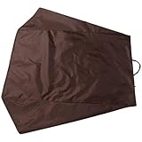 MERRYHAPY Wasserdichte Oxford Schlauchtrommelabdeckung Winddicht Staubschutz für Garten-schlauchaufroller Wetterfeste Langlebige Gartenschlauchrolle Schutzhülle mit Zugverschluss