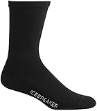 Icebreaker Herren Socken Lifestyle Light Crew, Black, S, IBN327001S