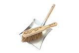 Personalisiertes Handfeger und Kehrschaufel Set – Individuelle Gravur mit Namen und Spruch – Geschenk zum Polterabend oder Einweihung
