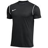 Nike Herren T-Shirt Dry Park 20, Black/White/White, XL, BV6883-010