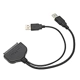 Mrisata USB 3.0-auf-III-Adapterkabel auf USB 3.0-Adapterkabel 6 Gbit/s Hochgeschwindigkeits-Plug-and-Play-Hot-Swap-Festplattenadapter für 2,5-Zoll-HDD-SDD