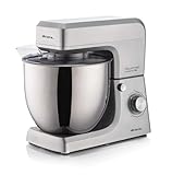 Ariete 1576 Gourmet Supreme 10 l, Fassungsvermögen 10 l, 2000 W, 6 Geschwindigkeiten + Pulse, Zubehör für verschiedene Teige