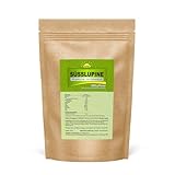 Süßlupine (Süßlupinenmehl), pflanzliche Proteinquelle (mindestens 40% Protein), ohne Zusätze, 1 kg im Beutel, Bonemis®