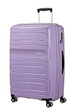 American Tourister Sunside - Spinner L, Erweiterbar Koffer, 77 cm, 106/118 L, Lila (Lavender Purple)