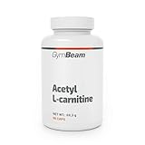 GymBeam Acetyl L-Carnitin (Kapseln) - 500 mg pro Tagesdosis, veganer Fatburner, Nootropikum, unterstützt Fettverbrennung & Energiegewinnung, 90 caps