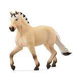 schleich 13980 Fjord Pferd Stute, ab 5 Jahren, HORSE CLUB - Spielfigur, 4 x 14 x 10 cm