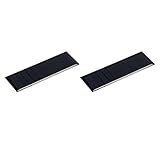 sourcing map 2Stk. Sonnenkollektor Mini Solarpanel Zelle für DIY Projekte mit elektrischer Energie 5,5V 70mA 0,385W 90mm x 30mm