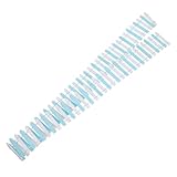 BESTonZON Mini-Zaun Miniatur Lattenzaun Garten Grenzzaun Kanten Mini Lattenzaun Streikposten Mikro deko Lattenzaun für den Garten Mini -Gartenzaun kleine Zaunpaneele Farmzaun Zaunlatten Harz