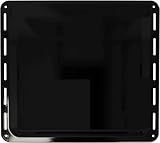 ICQN 42.2 x 37 cm Backbleche & Gitter Set, 3 cm Tief Emailliert Fettpfanne und Verchromt Backofenrost für Backofen & Herd, Kratzfest & Rostfrei, 422 x 375 x 30 mm