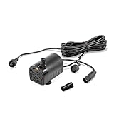 esotec Solar Einzelpumpe Ersatzpumpe Tauchpumpe für Fountain 140 | Garten-Teich-Pumpe Teichpumpe universell einsetzbare Ersatz-Pumpe 6-9VDC IP68 101984