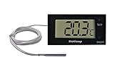 Hotloop Ofenthermometer Digital mit Sonde Grill Fleischthermometer bis 300°C, Backofenthermometer Braten für Grillzubehör für Küche, Braten, Grill, Pizza