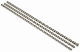 Masterproof 3-teiliger Mauerdurchbruchbohrer-Satz, 8-12 mm, 400 mm, SDS-Plus, Spirale, 2 Fluten, Hochgeschwindigkeitsstahl, für Stein und Metall