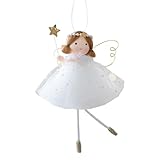 Lpoppcx Weihnachtsengel Christbaumschmuck | Aufhängbarer Engel Puppen Anhänger Handwerk Für Zimmerdekoration,Weihnachtsdeko Anhänger Für Geburtstag Winter Zuhause Kamin Wand