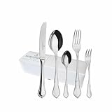 Picard & Wielpütz Besteckgarnitur Palazzo massiv 30-teilig, Silber