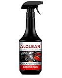 ALCLEAR 721CP Cockpitpflege 1000 ml – Seidenglanz Innenraumreiniger für Kunststoff, Vinyl und Leder – antistatisch, UV-Schutz, staubabweisend – duftneutral – Made in Germany