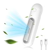 Kühlschrank-Deodorizer, wiederaufladbarer Geruchsneutralisierer Ozongenerator 2 Modi Elektrischer Luftreiniger Mini-Geruchsentferner Maschine USB-Aufladung für kühlschrank Zuhause Auto