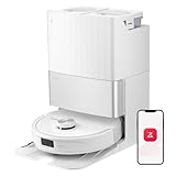 roborock Qrevo Master Saugroboter mit Wischfunktion&Hebarem Wischmopp, Saugkraft von 10.000 Pa, intelligenten Sprachassistenten, App-Steuerung (Weiß) (Generalüberholt)