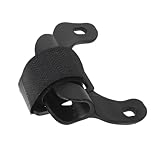 DECOMELODY Fahrradpumpenhalterung aus Robustem Kunststoff mit Rutschfestem Clip Allgemein Kompatibel Kompakt für Radtouren Einfache Montage ohne Werkzeug
