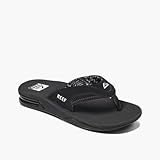 Reef Fanning, Damen Flip-Flop, Schwarz (Black), 41 EU
