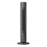 Philips Oszillierender Turmventilator 5000 Serie, 105 cm, Fernbedienung, Timer, 3 Geschwindigkeiten, 3 Modi, 40W, leistungsstarker leiser Luftstrom, geeignet als Aroma-Diffuser, grau (CX5535/11)