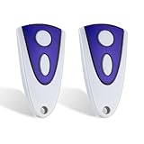 Garagentoröffner Fernbedienung Ersatz für Novoferm Handsender kompatibel mit Novotron 502 MIX43-2, Novotron 512 MIX43-2, Frequenz 433,92MHz, 2 Stück