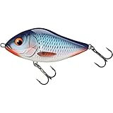 Salmo Slider Jerkbait Wobbler, Salmo Farben:Bleeding Blue...