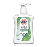 Sagrotan Handseife Aloe Vera – feuchtigkeitsspendend und stark gegen Bakterien – 1 x 250 ml Handseife