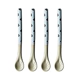 China Suppenlöffel Handgemachter Keramik Kaffeelöffel Kreativer Schöner Haushalt Langer Griff Rührstab Haushalt Kuchen Eislöffel Vielseitiger Löffel (Color : Brass)