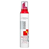L'Oréal Paris Studio Line Schaumfestiger, Volumen und Struktur, 24 h ultra-starker Halt, Kein Verkleben, Fix&Style Fixier-Mousse, 1 x 200 ml