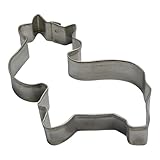 BekkiB - Ausstecher 'Kuh' - ca. 6,5 x 6 cm - Spülmaschinengeeignete Kuh-Ausstechform aus Edelstahl - Zum Backen von Plätzchen - 8051