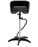 VEVOR mobiles Friseurwaschbecken, Haarwaschbecken, höhen-& winkelverstellbar, Kopfwaschbecken mit Ablaufschlauch & Stützbasis, Waschbecken für Barbershop, Beauty-Spa-Center, Friseursalon