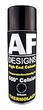 Thermolack Spray Spraydose Ofenlack Auspufflack Hitzebeständig 650 °C Schwarz 400ml Schützt Motor und Auspuff vor Rost