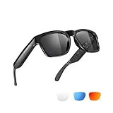 OhO sunshine wasserdichte Audio Sonnenbrille, Bluetooth Kopfhörer Sonnenbrille zum Hören von Musik und Verwendung polarisierter UV400 Sicherheitslinsen für Telefonate