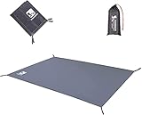 HIKEMAN Zeltplane Mehrzweck Campingzelt Plane - Wasserdichtes Zeltunterlage,Camping Zelt Tarp, Markisenteppich Mehrere Größen für Camping Wanderpicknick(grau,210 * 210cm)